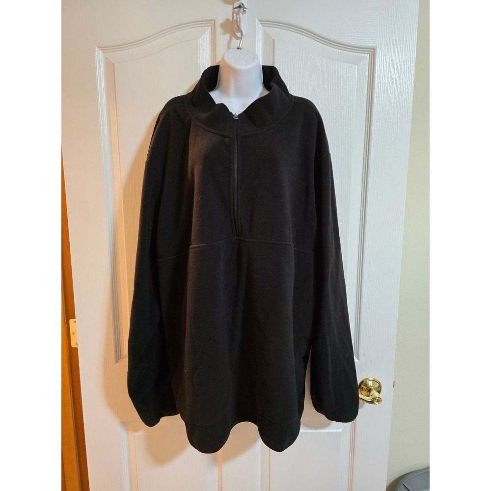 Great Northwest Clothing Co. 3XT‎ Black Fleece Long Sleeve Pullover Top /0328